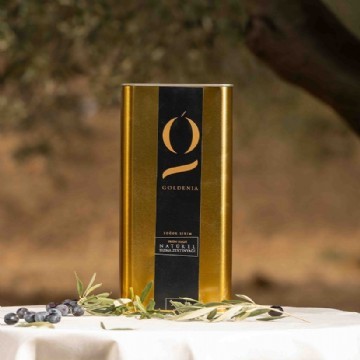 4 adet 5 litre teneke erken hasat soğuk sıkım sızma zeytinyağı.